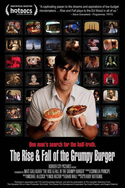 The Rise and Fall of the Grumpy Burger 2008 official movie poster