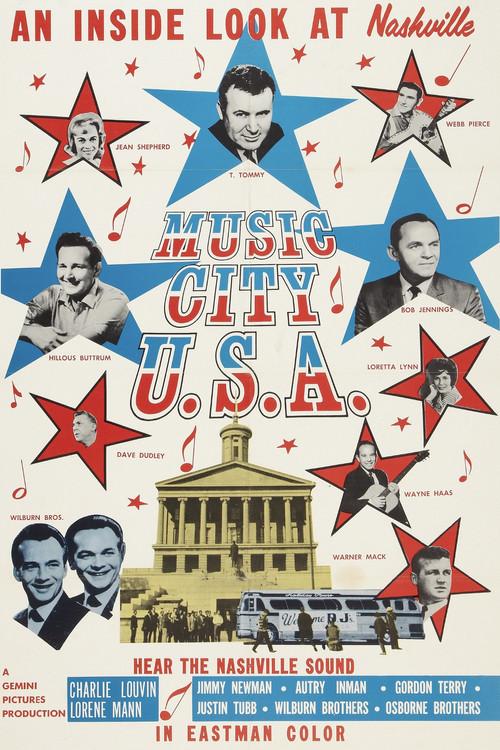 Music City U.S.A. 1966 official movie poster
