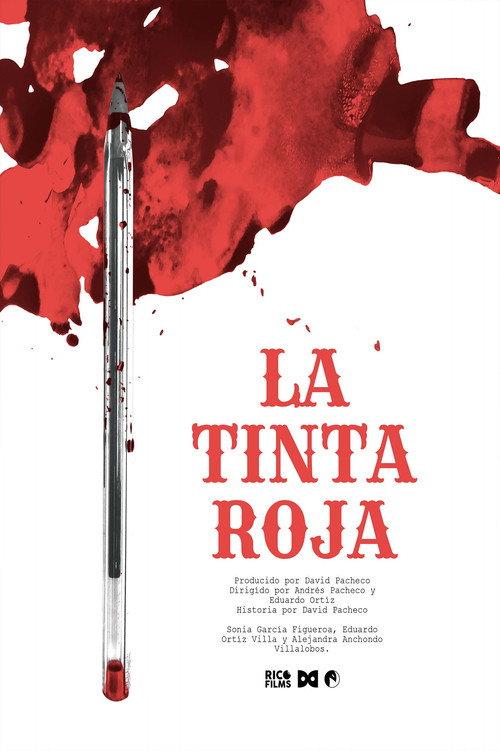 La Tinta Roja 2021 official movie poster