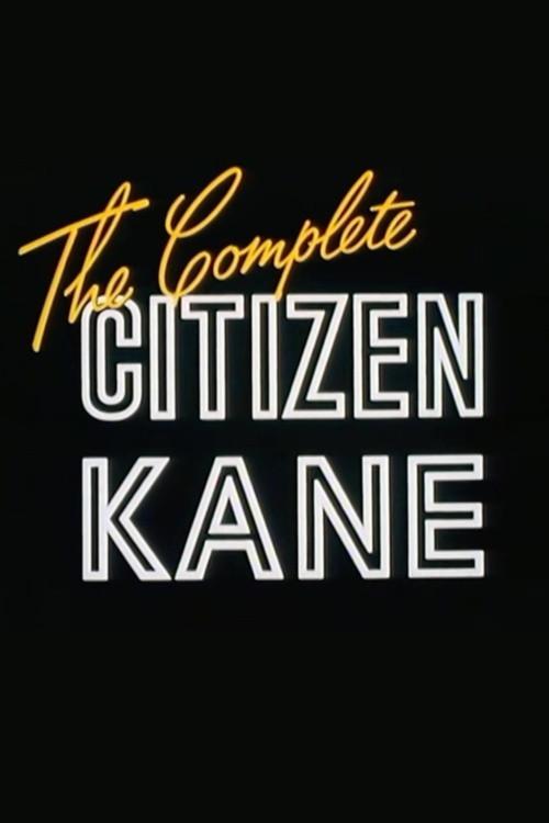 The Complete 'Citizen Kane' 1991 official movie poster