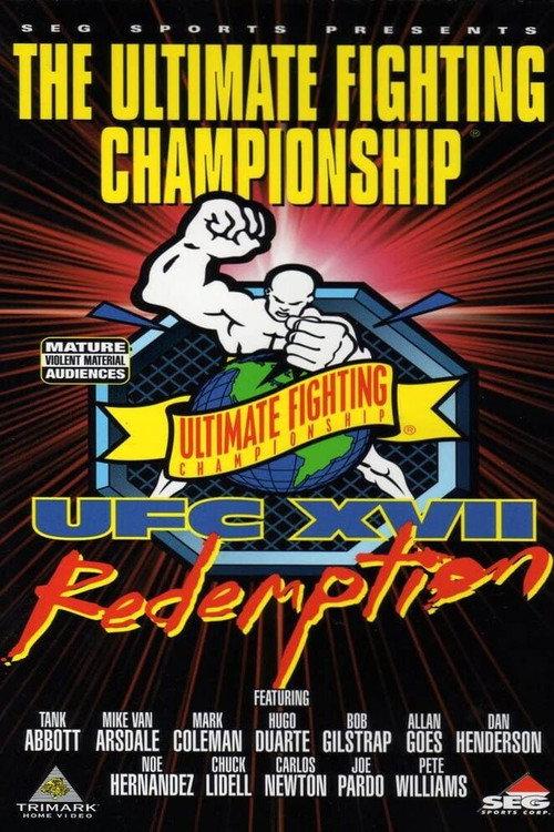 UFC 17: Redemption 1998 official movie poster