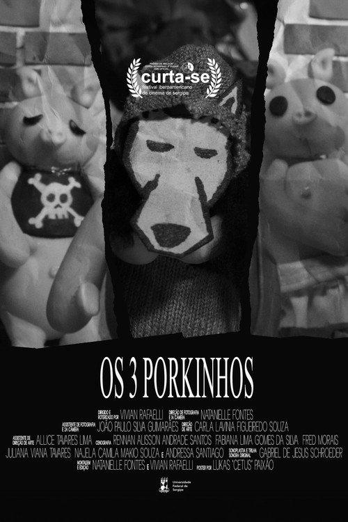 Os 3 Porkinhos 2025 official movie poster