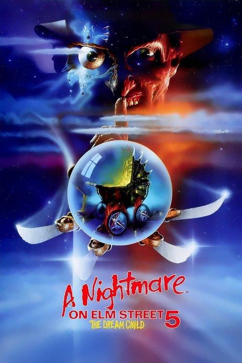 A Nightmare on Elm Street: The Dream Child 1989 official movie poster