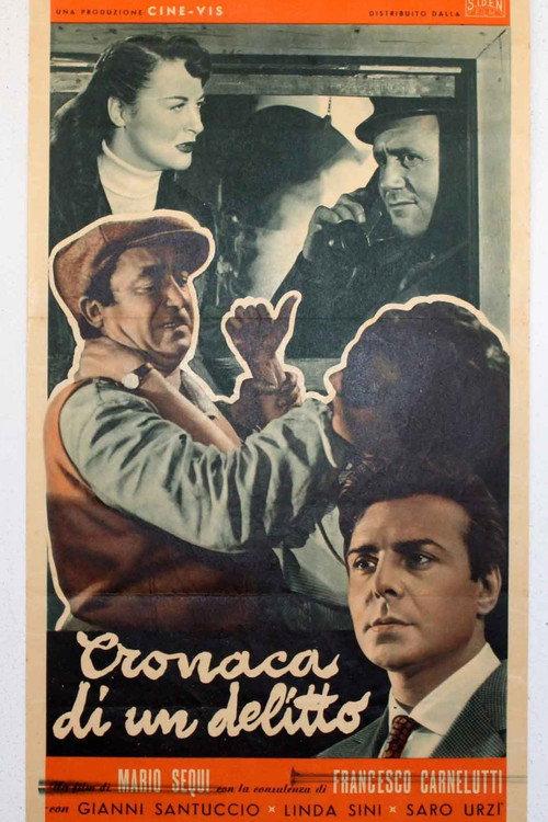 Cronaca di un delitto 1953 official movie poster