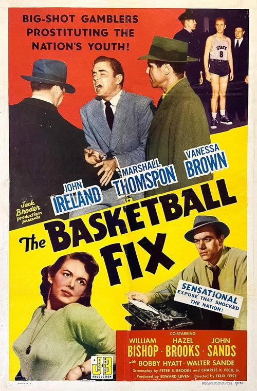 The Basketball Fix 1951 official movie poster