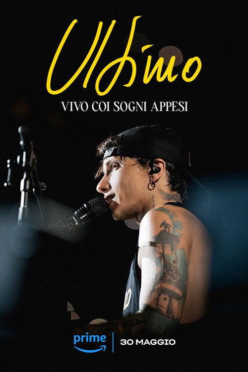Ultimo - Vivo coi sogni appesi 2023 official movie poster