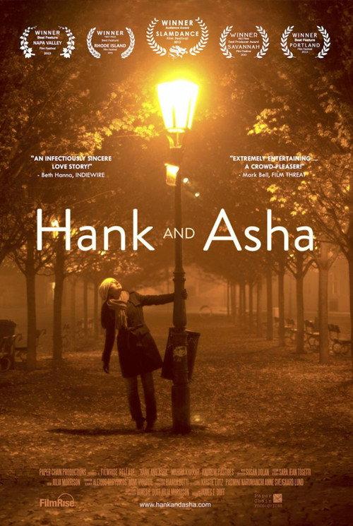 Hank and Asha 2013 official movie poster