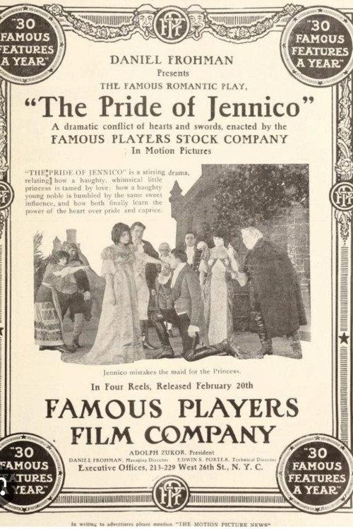 The Pride of Jennico 1914 official movie poster