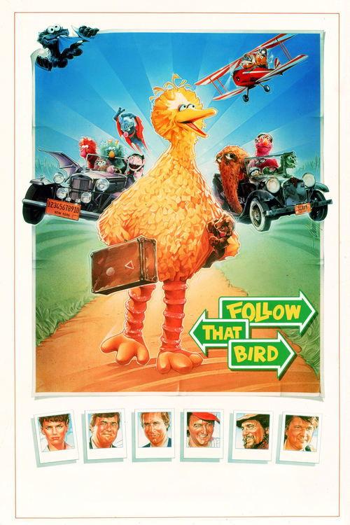 Follow That Bird 1985 official movie poster