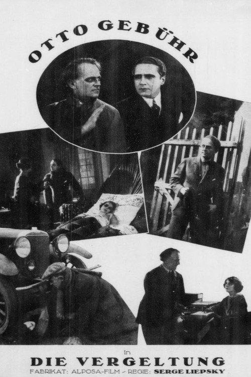 Die Vergeltung 1924 official movie poster