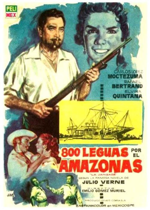 800 Leagues Over the Amazon 1959 official movie poster