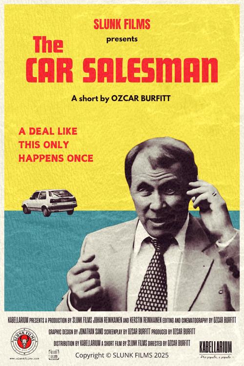 The Car Salesman 2025 official movie poster