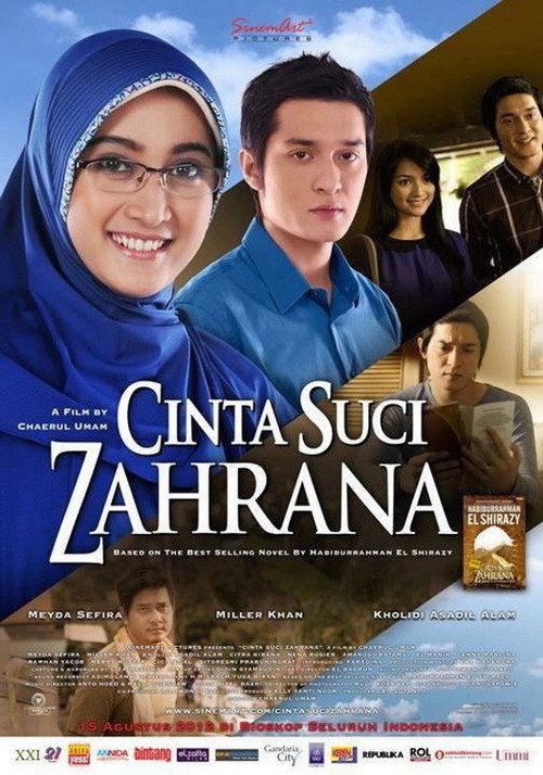 Cinta Suci Zahrana 2012 official movie poster