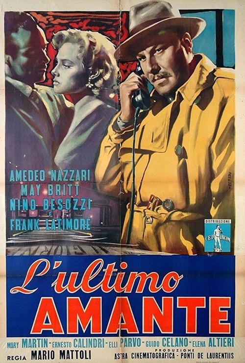 L'ultimo amante 1955 official movie poster