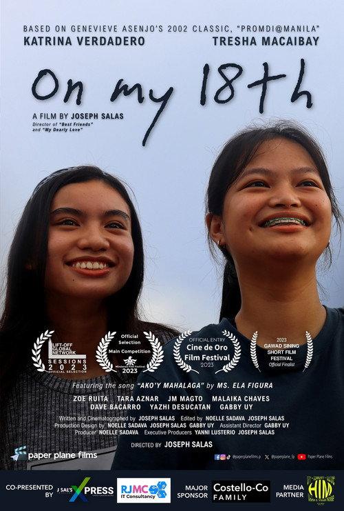 On My 18th 2023 official movie poster