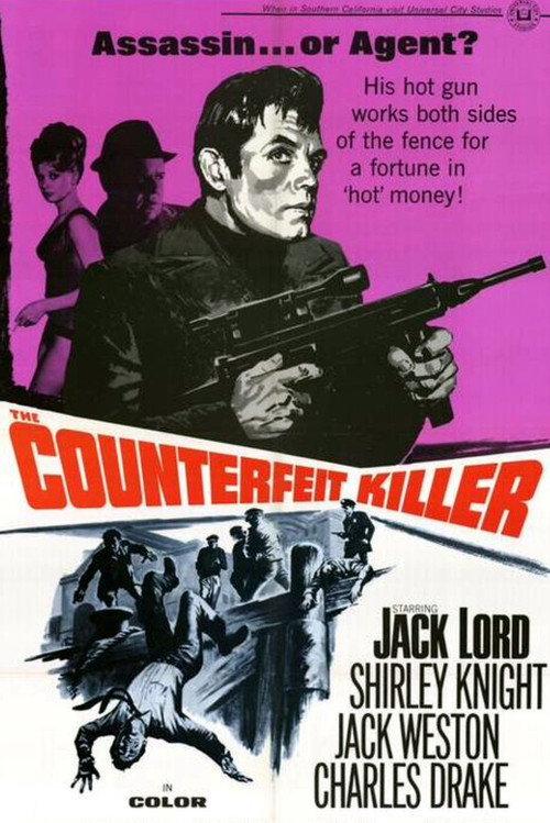 The Counterfeit Killer 1968 official movie poster