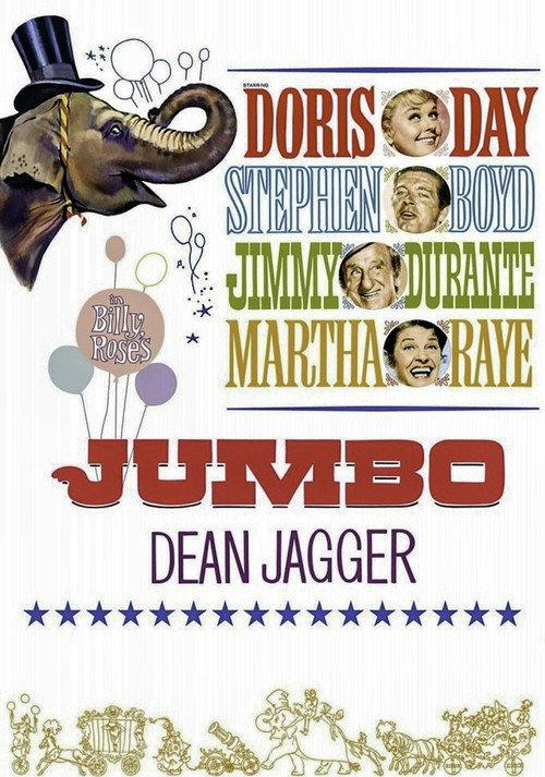 Billy Rose's Jumbo 1962 official movie poster
