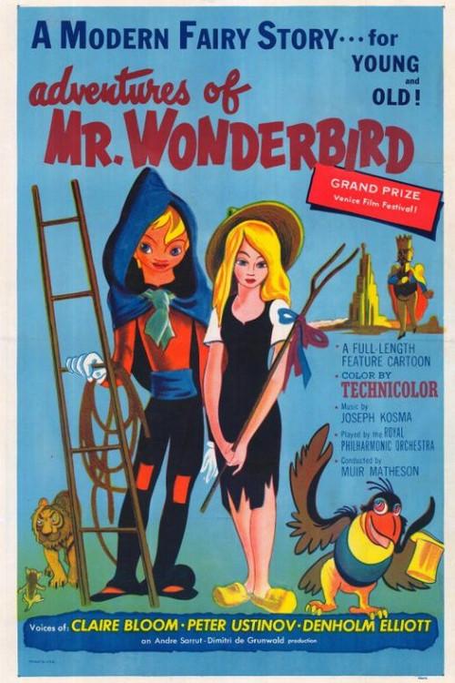 The Curious Adventures of Mr. Wonderbird 1953 official movie poster