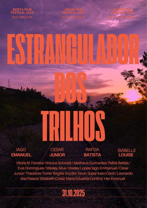 ESTRANGULADOR DOS TRILHOS 2025 official movie poster