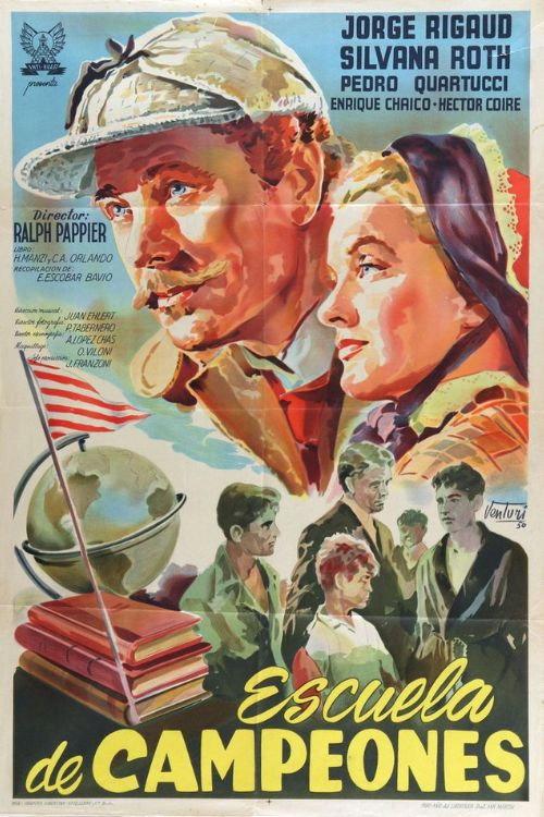 Escuela de campeones 1950 official movie poster