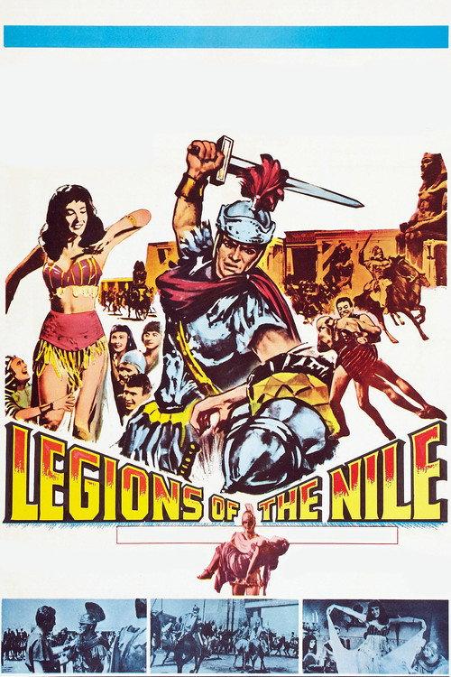 Legions of the Nile 1959 official movie poster