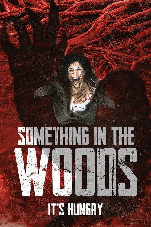 Something in the Woods 2022 official movie poster