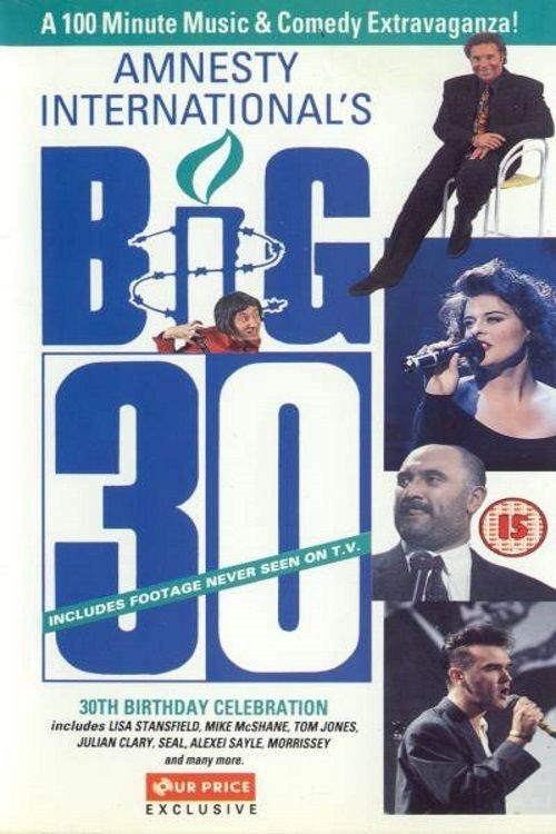 Amnesty International's Big 30 1991 official movie poster