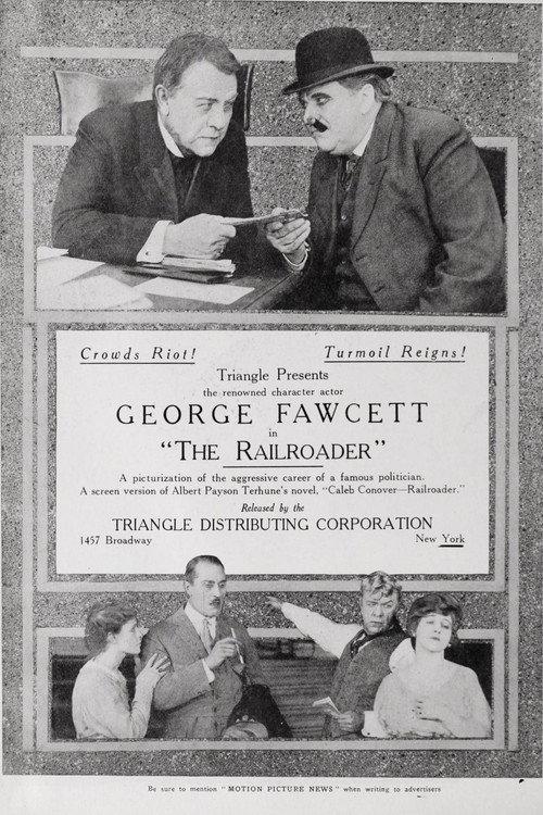 The Railroader 1919 official movie poster