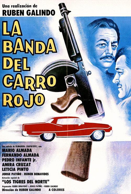 La Banda del Carro Rojo 1978 official movie poster