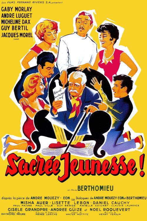 Sacred Youth 1958 official movie poster