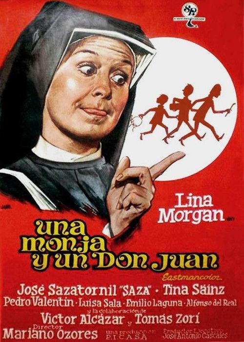 Una monja y un Don Juan 1973 official movie poster