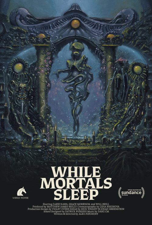 While Mortals Sleep 2022 official movie poster