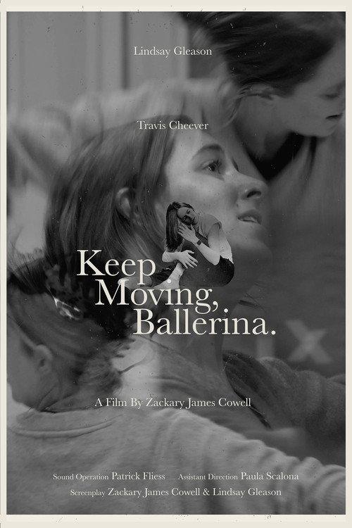 Keep Moving, Ballerina. 2023 official movie poster