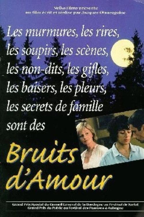 Bruits d’amour 1998 official movie poster