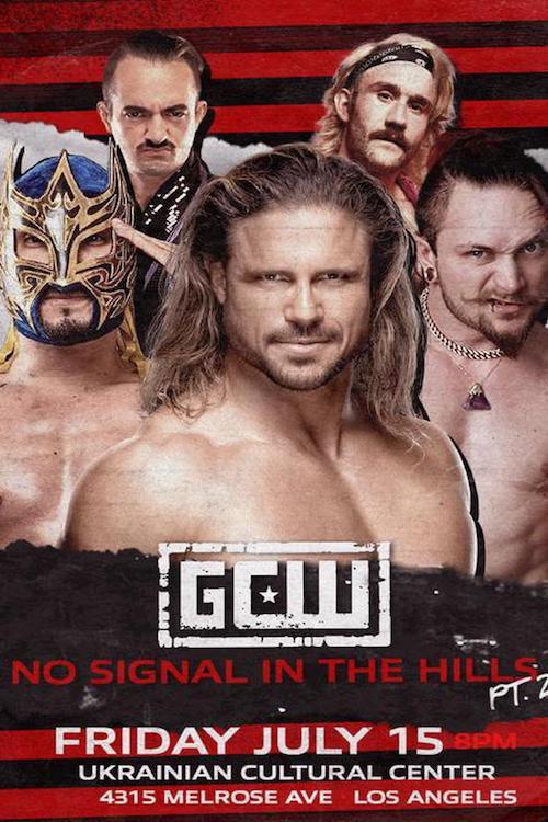 GCW: No Signal In The Hills 2 2022 official movie poster