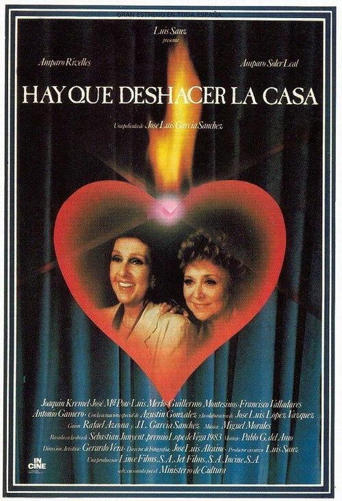 Hay que deshacer la casa 1986 official movie poster
