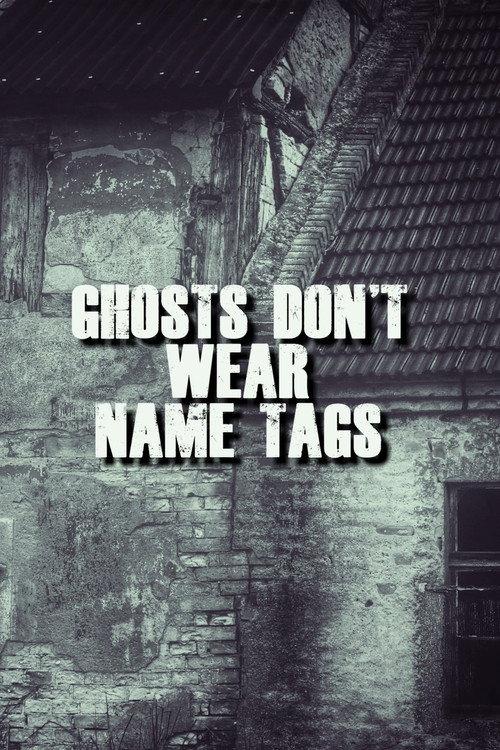 Ghosts Don't Wear Name Tags 2022 official movie poster