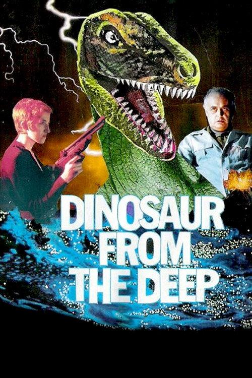 Dinosaur from the Deep 1993 official movie poster