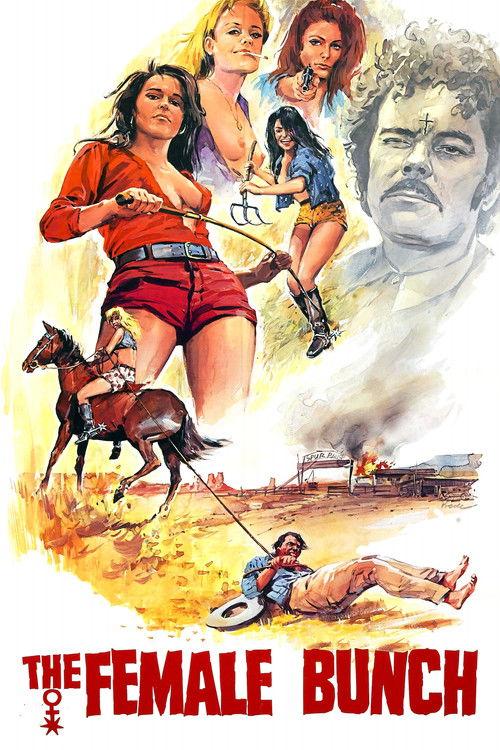 The Female Bunch 1971 official movie poster