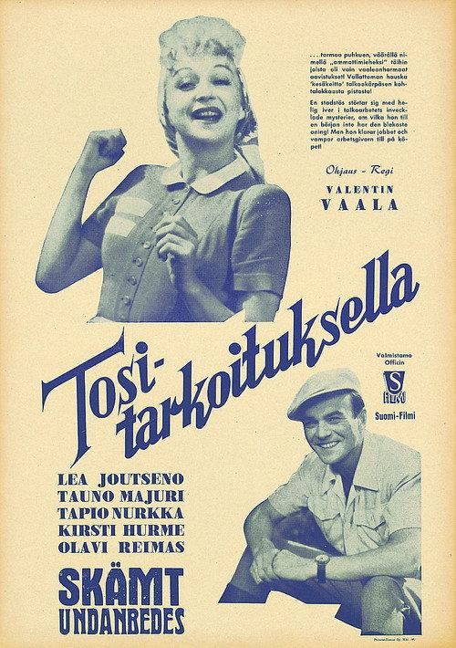 Tositarkoituksella 1943 official movie poster