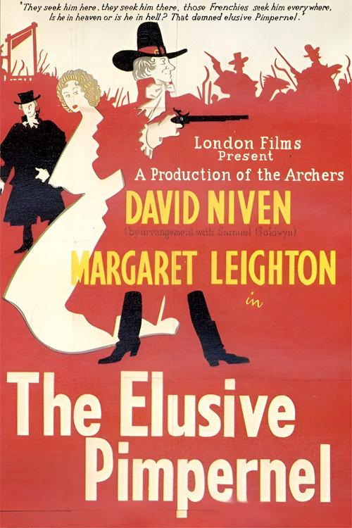 The Elusive Pimpernel 1950 official movie poster
