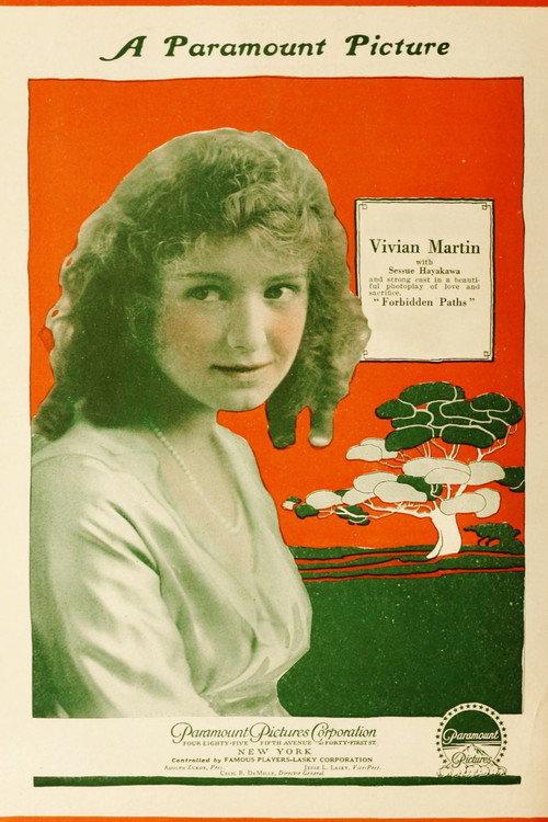 Forbidden Paths 1917 official movie poster