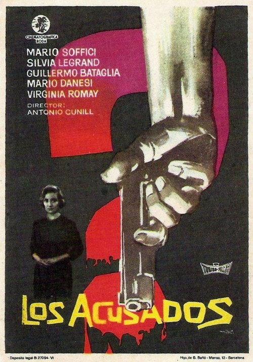 Los acusados 1960 official movie poster