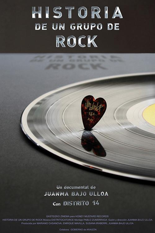 Historia de un grupo de rock 2008 official movie poster