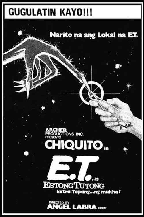 E.T. is Estong Tutong 1983 official movie poster