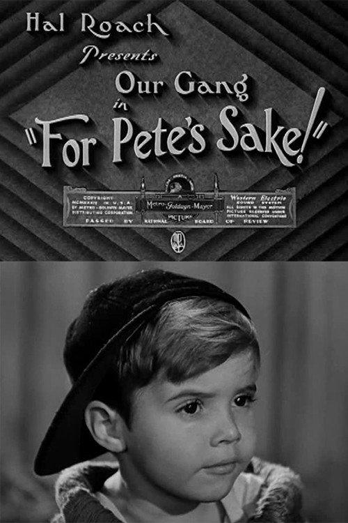 For Pete's Sake! 1934 official movie poster