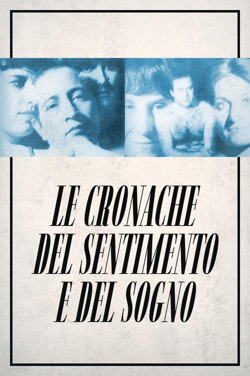 Le cronache del sentimento e del sogno 1970 official movie poster