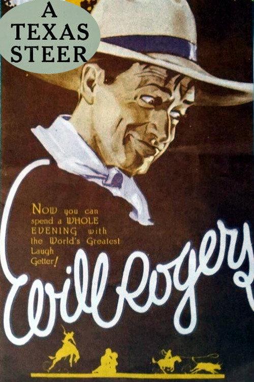 A Texas Steer 1927 official movie poster