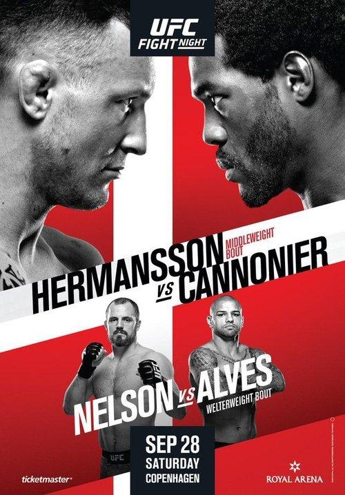 UFC Fight Night 160: Hermansson vs. Cannonier 2019 official movie poster