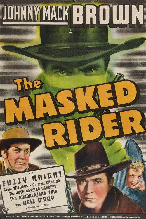 The Masked Rider 1941 official movie poster
